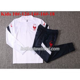 Frankrijk 2020/21 Kind Trainings Sweatshirt Pak M002